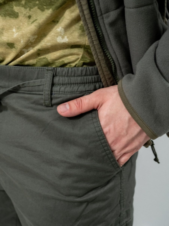 Брюки Джогеры артикул 812 Турция, INTO хаки - интернет магазин Полигон