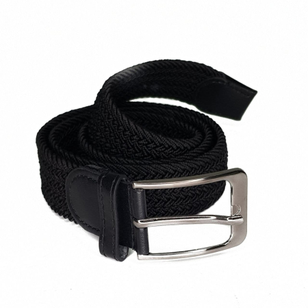 Ремень РЕЗИНКА, черный 35 мм - интернет магазин Полигон