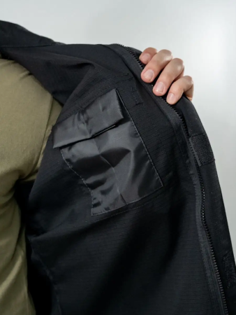 Костюм ВКБО, полевой летний, цвет черный, ткань рип-стоп - интернет магазин Полигон