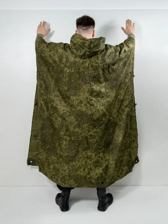 Плащ-палатка Пончо Специальная СПН, зеленый - интернет магазин Полигон