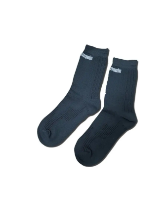 Термоноски удлиненные А006 SILVER PINQUIN, черный, серый - интернет магазин Полигон