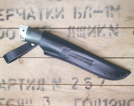 Нож Златоуст "Таежный", граб, сталь 95х18 - интернет магазин Полигон