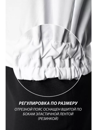 Рубашка Полиция, цвет белый, мужская, длинный рукав - интернет магазин Полигон
