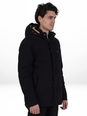 Куртка утепленная артикул 9360 Турция, INTO черный - интернет магазин Полигон