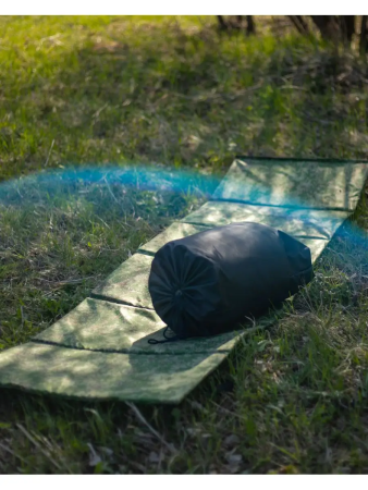 Коврик складной, зеленый, оливковый 182х53х1,5 см полиуретан - интернет магазин Полигон