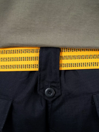 Ремень парадный (пряжка с орлом) офицер ВС, желтый, шелк - интернет магазин Полигон