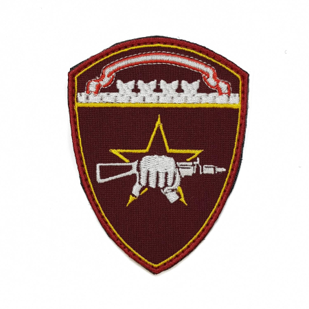 Шеврон вышитый на липучке Росгвардия ЦСпН Витязь, краповый - интернет магазин Полигон