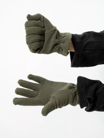 Перчатки флисовые Олива - интернет магазин Полигон
