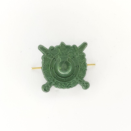 Эмблема петличная защитная ВВ МВД, зеленый, металл - интернет магазин Полигон