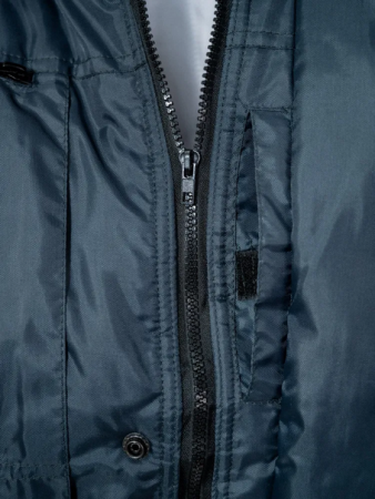 Куртка зимняя Оперативка (мод. N) однотонная серая, тк. оксфорд - интернет магазин Полигон