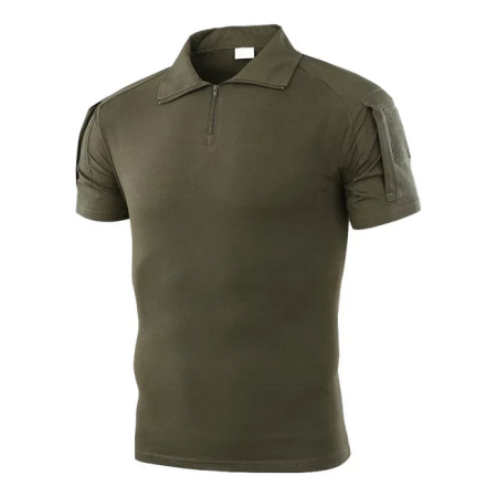 Рубашка боевая G2 FROG Short-sleeve Shirt, рип-стоп, Зеленый - интернет магазин Полигон