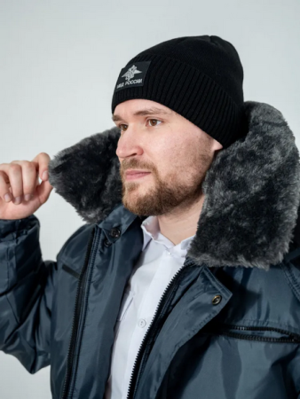 Куртка зимняя Оперативка (мод. N) однотонная серая, тк. оксфорд - интернет магазин Полигон