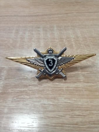 Значок мет. Классность офиц. ВС РФ 3 класс нов/обр - интернет магазин Полигон