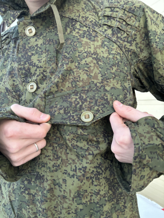 Костюм Сумрак-М2 (анорак) "русская цифра" (в мешочке) КЗМ, зеленый, лето - интернет магазин Полигон