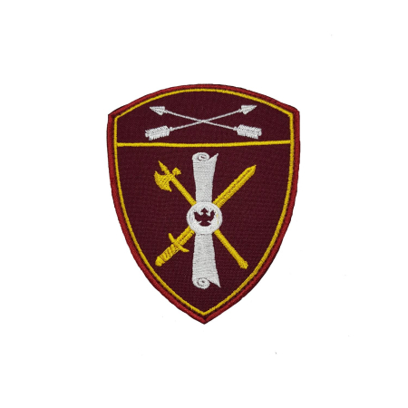 Шеврон вышитый повседневный Росгвардия СибОкруг ЛРР и ГК, бодовый, белый - интернет магазин Полигон