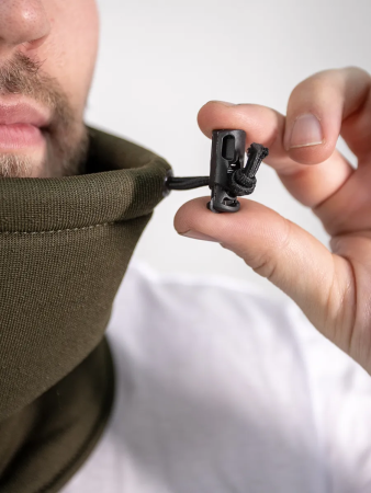 Шарф ВКБО, оливковый, флис - интернет магазин Полигон