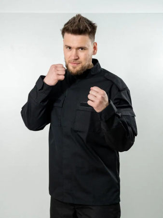 Костюм ВКБО, полевой летний, цвет черный, ткань рип-стоп - интернет магазин Полигон