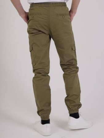 Брюки Джогеры NESET арт.688, Цвет Олива, Производство Турция - интернет магазин Полигон
