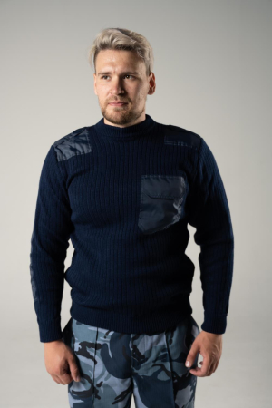 Джемпер синий мужской МВД, МЧС - интернет магазин Полигон